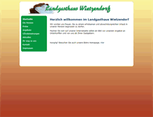 Tablet Screenshot of landgasthaus-wietzendorf.de